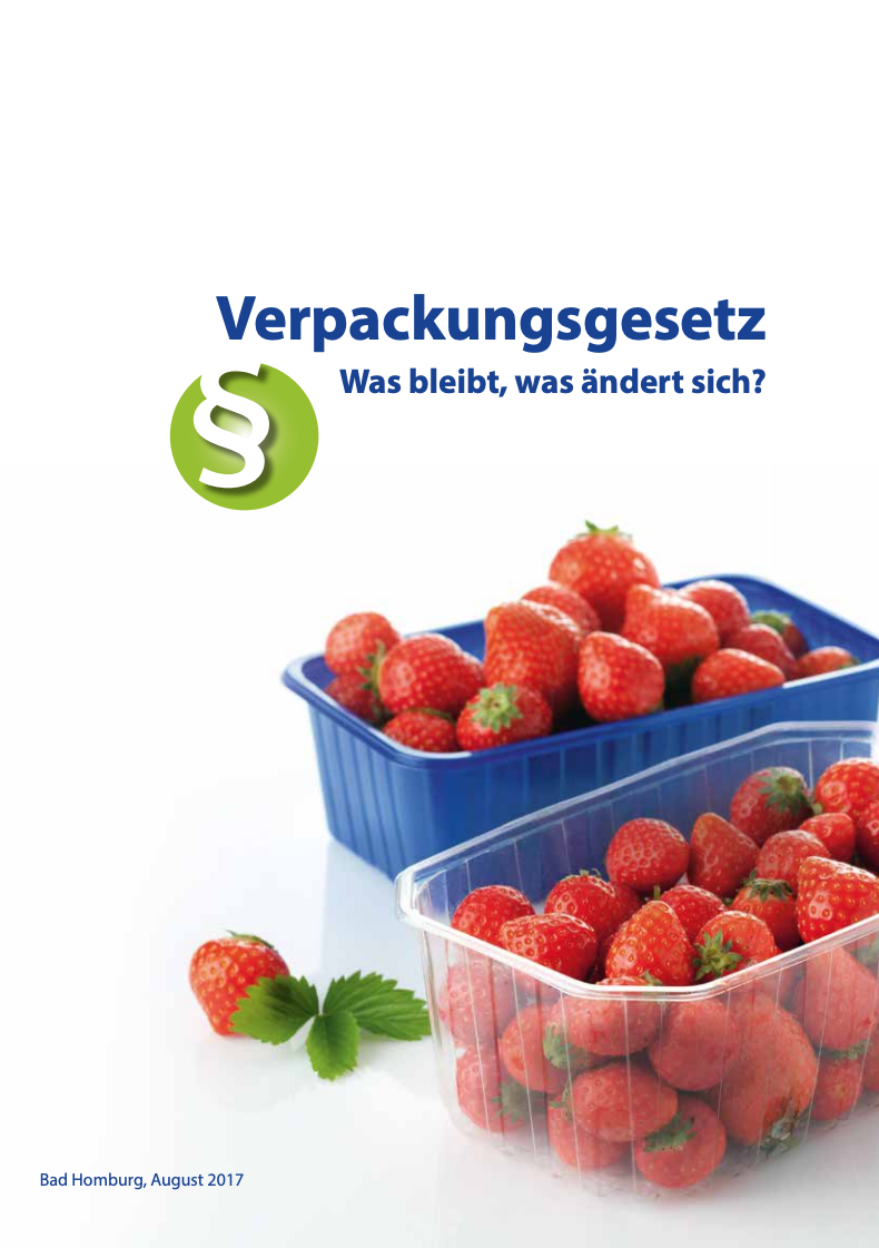 Verpackungsgesetz - Was bleibt, was ändert sich? Vorschau