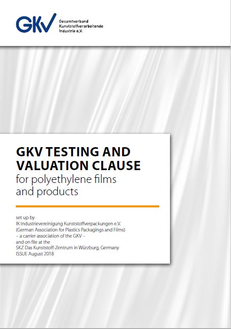 GKV Testing and Valuation Clause for polyethylene Films and Products Vorschau