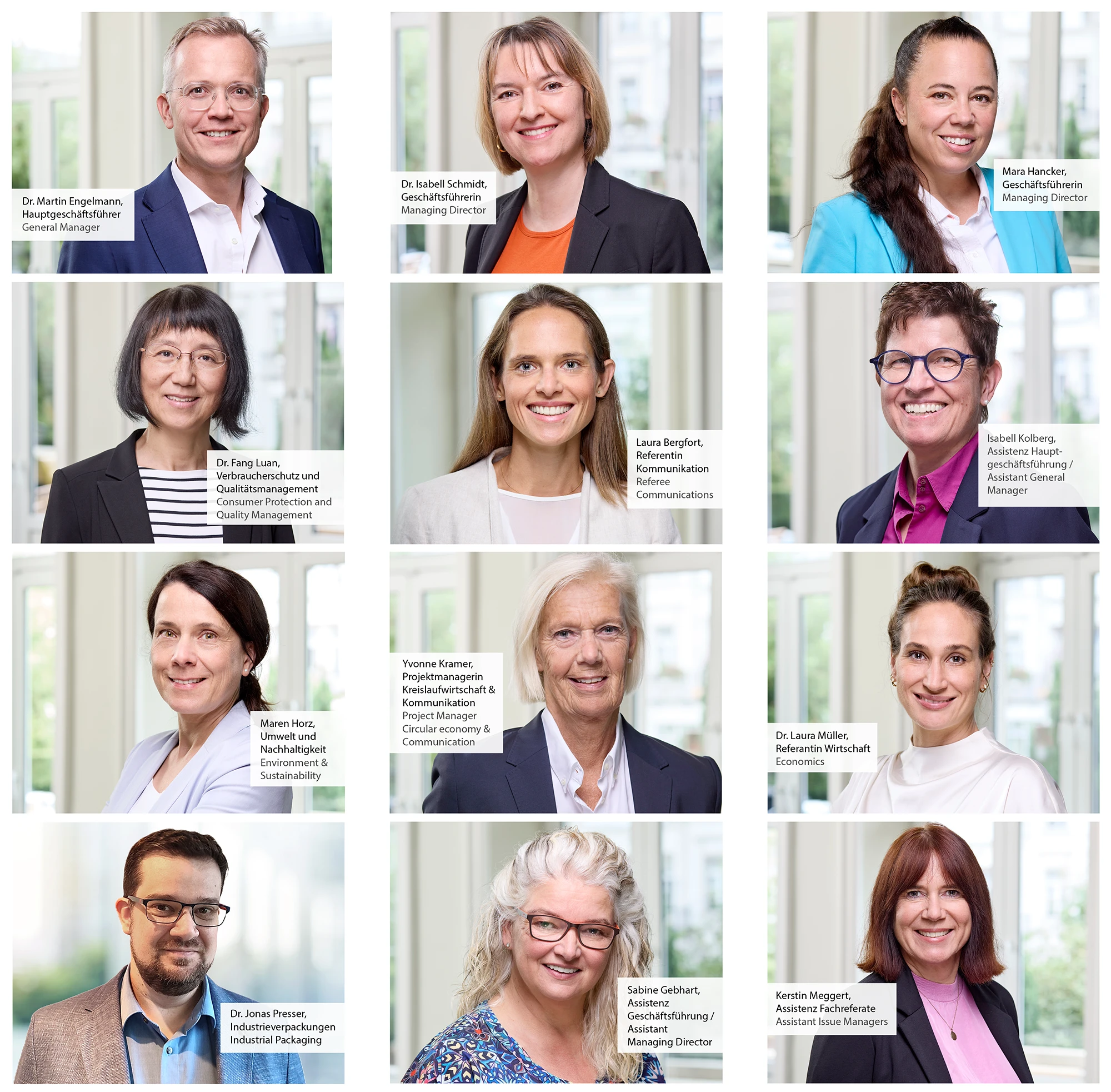 Industrievereinigung Kunststoffverpackungen - Das Team